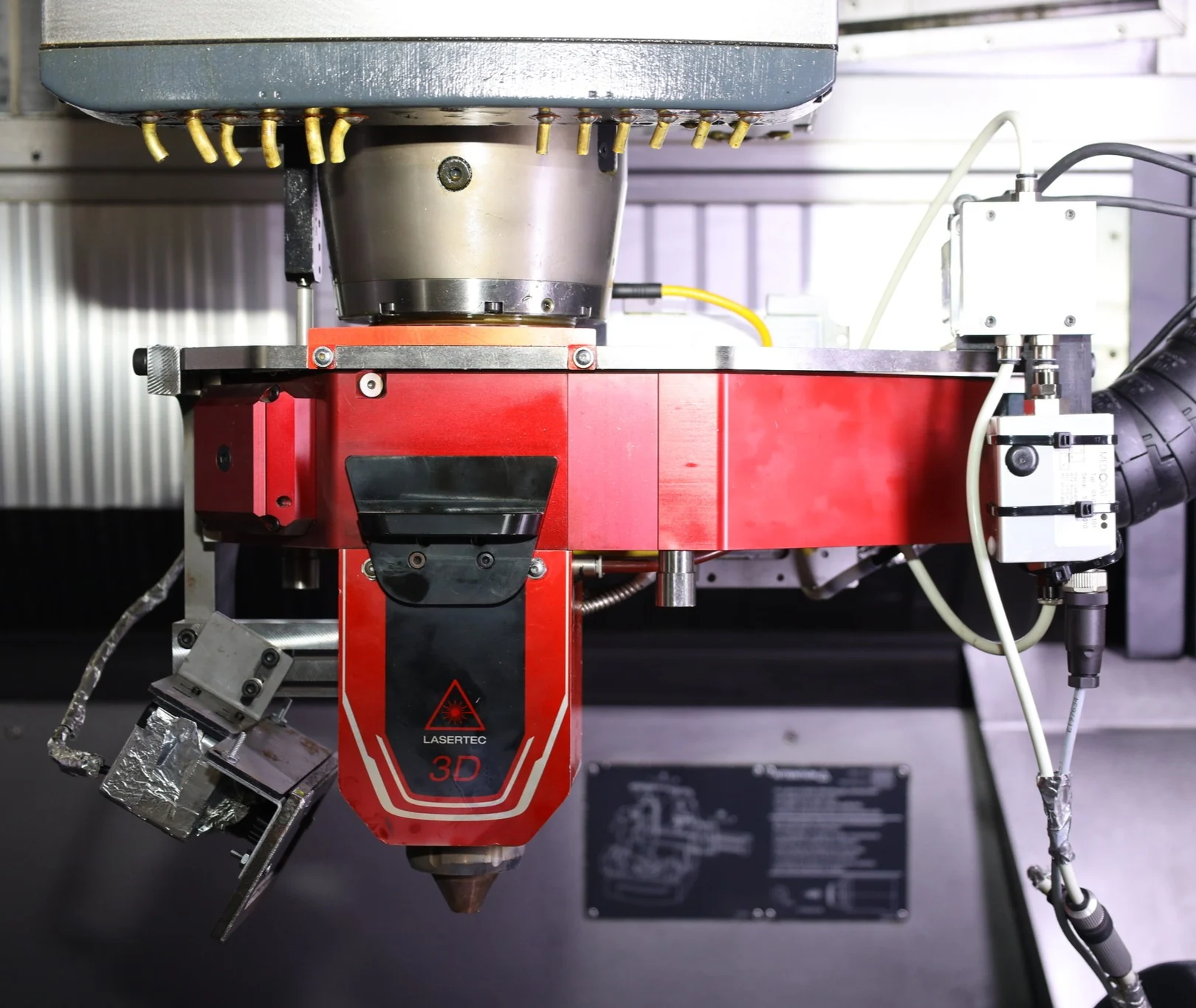 LT65 hybrid machine setup with deposition equipment